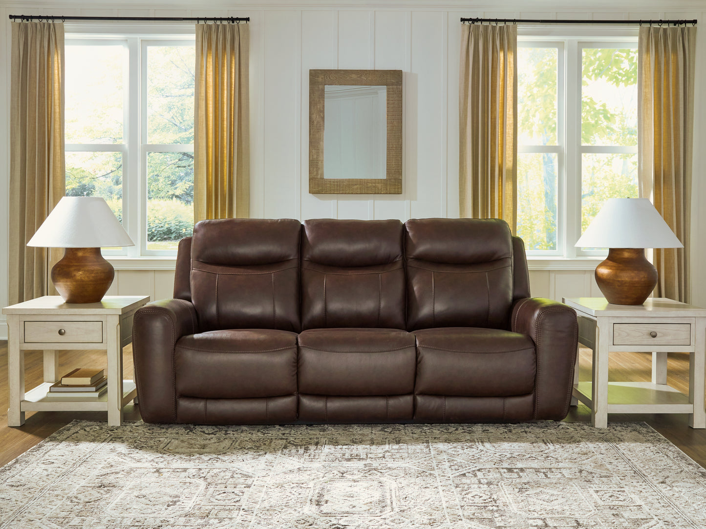 Cape Furniture Outlet - Ashley Furniture - Gravier Living Room - PWR REC Sofa with ADJ Headrest / Cordova - U1330115