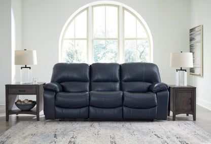 Cape Furniture Outlet - Ashley Furniture - Leesworth Living Room - Reclining Power Sofa / Ocean - U4380987