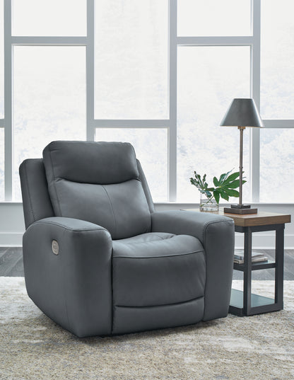Cape Furniture Outlet - Ashley Furniture - Mindanao Living Room - PWR REC Loveseat/CON/ADJ HDRST / Steel - U5950418