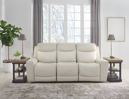 Cape Furniture Outlet - Ashley Furniture - Mindanao Living Room - PWR REC Sofa with ADJ Headrest / Coconut - U5950515