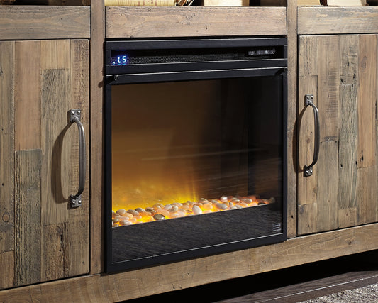 Cape Furniture Outlet - Ashley Furniture - Entertainment Accessories Electric Fireplace Insert - Electric Fireplace Insert / Black - W100-02