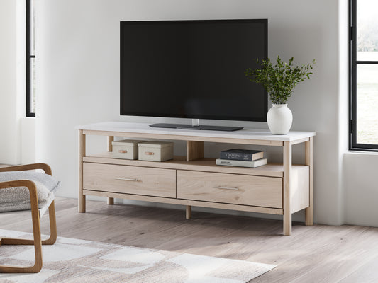 Cape Furniture Outlet - Ashley Furniture - Cadmori TV Stand - 72" / Brown - W2614-68
