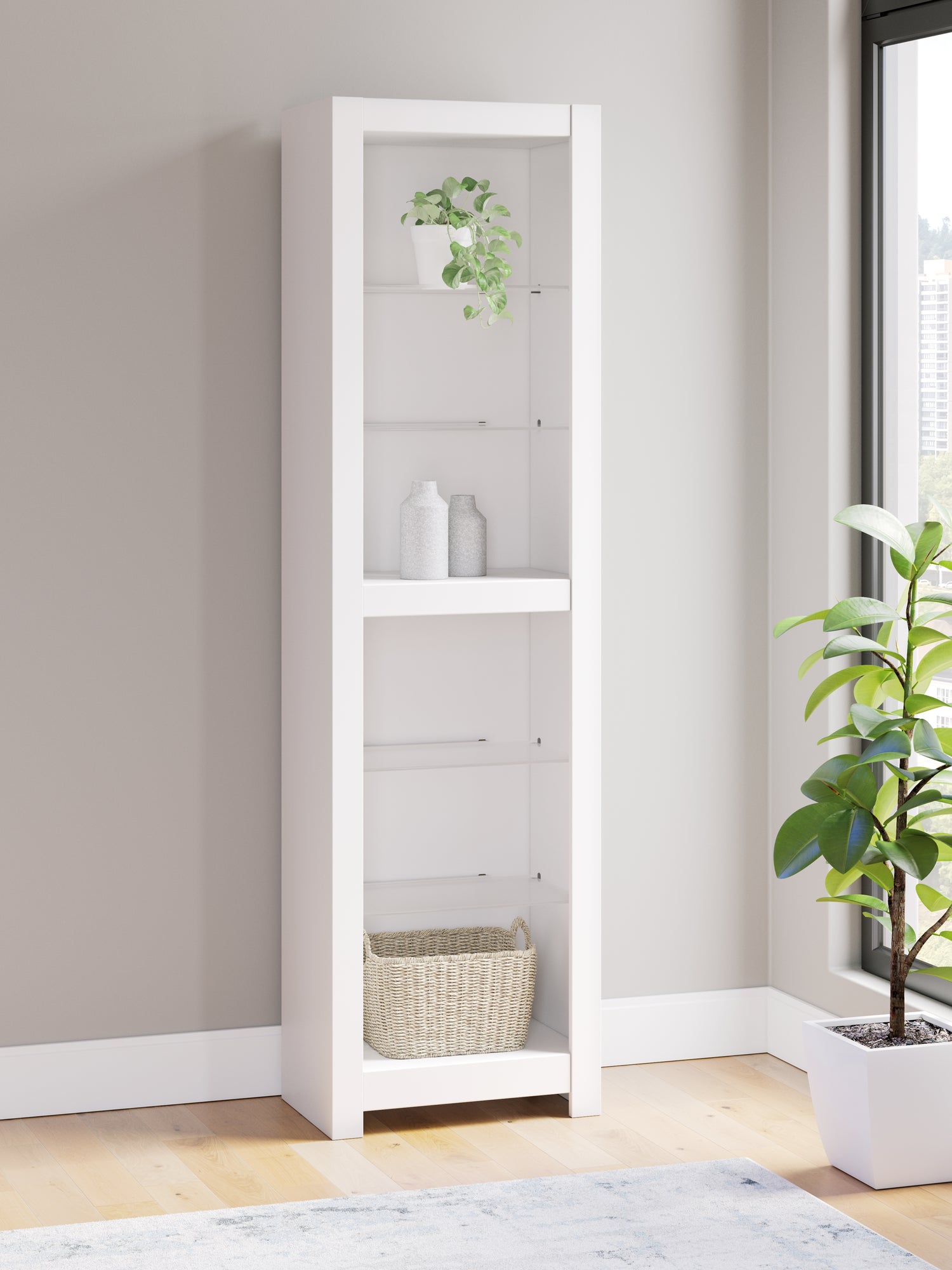 Cape Furniture Outlet - Ashley Furniture - Brollevi Entertainment Center - 3-Piece Entertainment Center / White - W2722W1