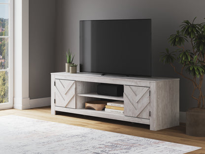 Cape Furniture Outlet - Ashley Furniture - Cayboni TV Stand - 71" / Whitewash - W3788-68