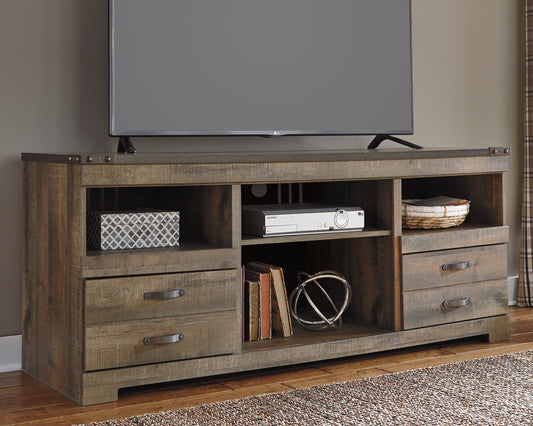 Cape Furniture Outlet - Ashley Furniture - Trinell TV Stand - 63" / Brown - W446-68